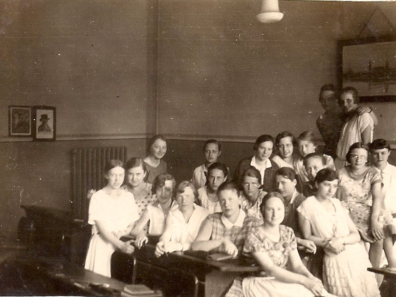 Klassenfoto Gertrud Block 1928