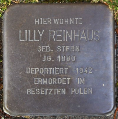 Stolperstein Lilly Reinhaus